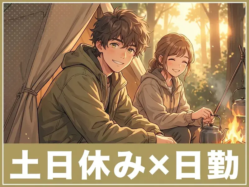 【月収25万円可】日勤×土日休み♪ワイヤーの梱包・入出荷作業！未経験歓迎☆資格取得支援ありの画像