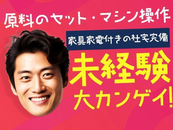 【未経験でも大丈夫！】大手製造メーカーの工場スタッフ/夜勤込み3交替/日払いOK/正社員採用【家具家電付きの寮あり！】の詳細画像